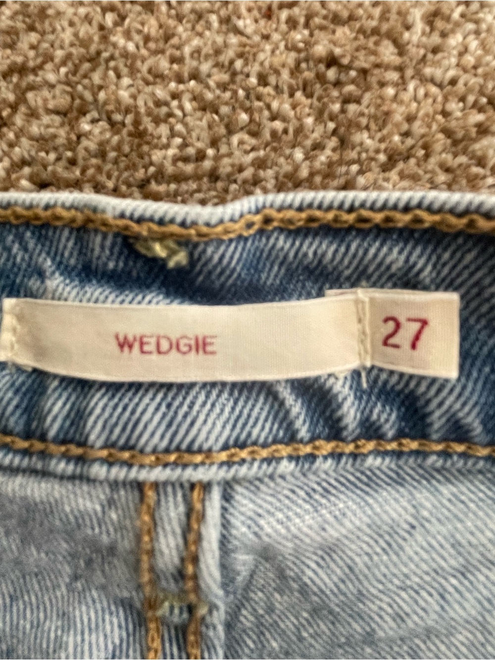 Levi's Light Wash Straight Leg Jeans - Picture 5 of 9